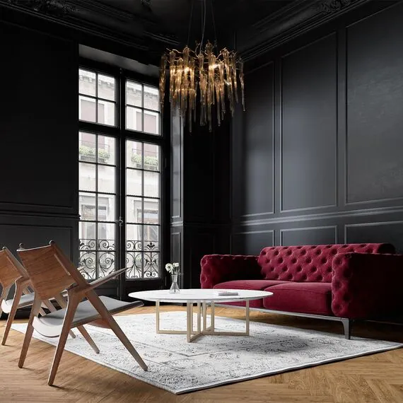 LOFT IT 10350/600 AB Подвесная люстра Waterfall, изображение 7