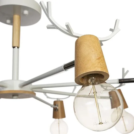 LOFT IT 10024/8 White Люстра на штанге Sven, изображение 5