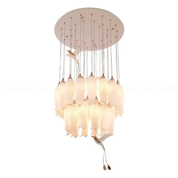 Cloyd 11236 Люстра ARGANA C30 диаметр - 60 см, керамика E14 белый, изображение 5