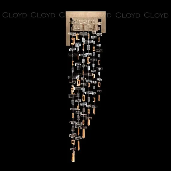 Cloyd 20433 Бра APOLLINER W2 высота - 90 см, латунь