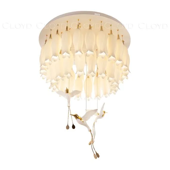 Cloyd 11237 Люстра ARGANA C42 диаметр - 79 см, керамика E14 белый, изображение 2