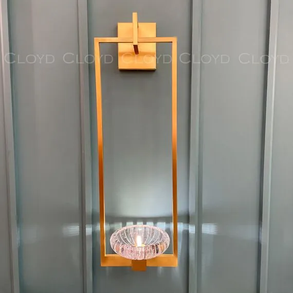 Cloyd 20387 Бра BEKAR W1 высота - 68 см, латунь, изображение 2
