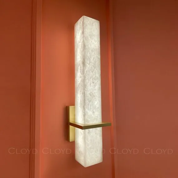 Cloyd 20325 Бра BEGRIFF W2 алебастр латунь, изображение 2
