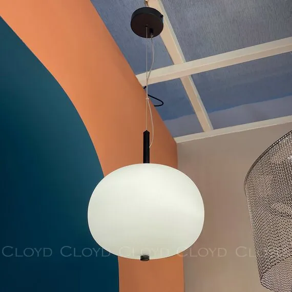 Cloyd 11362 Подвесной светильник AVOGADRO - B P1 диаметр - 25 см, черный опаловое стекло, изображение 3