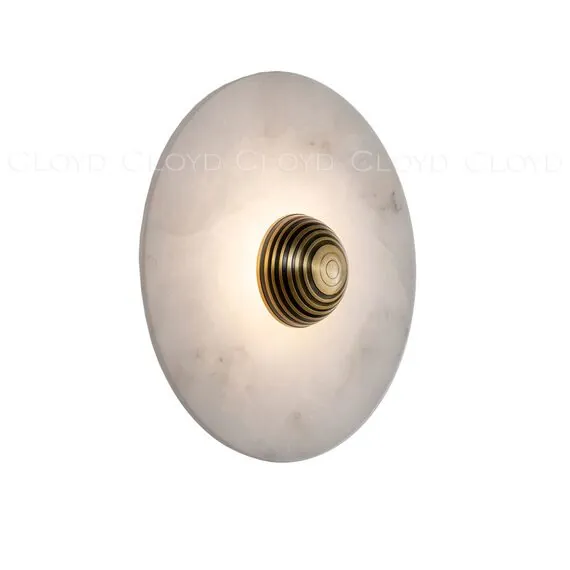 Cloyd 20331 Бра AXIOM - A W1 диаметр - 20 см, алебастр латунь