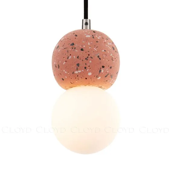 Cloyd 11068 Подвесной светильник AUSTA - A P1 хром розов.бетон, изображение 2