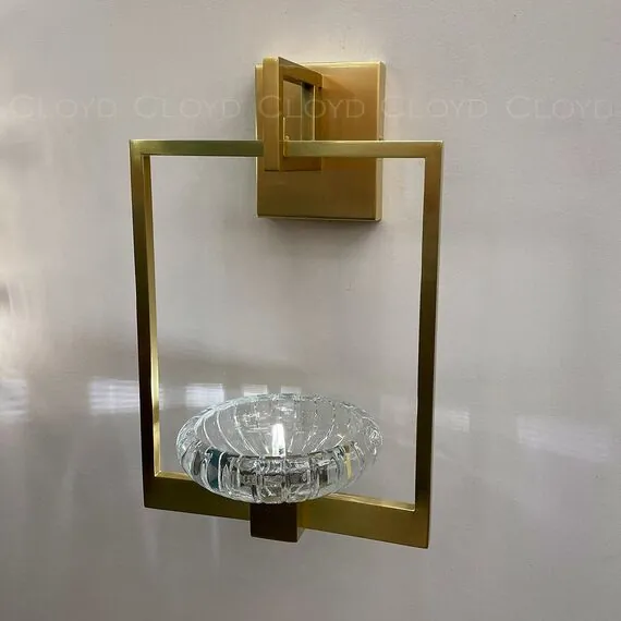 Cloyd 20386 Бра BEKAR W1 высота - 38 см, латунь, изображение 2