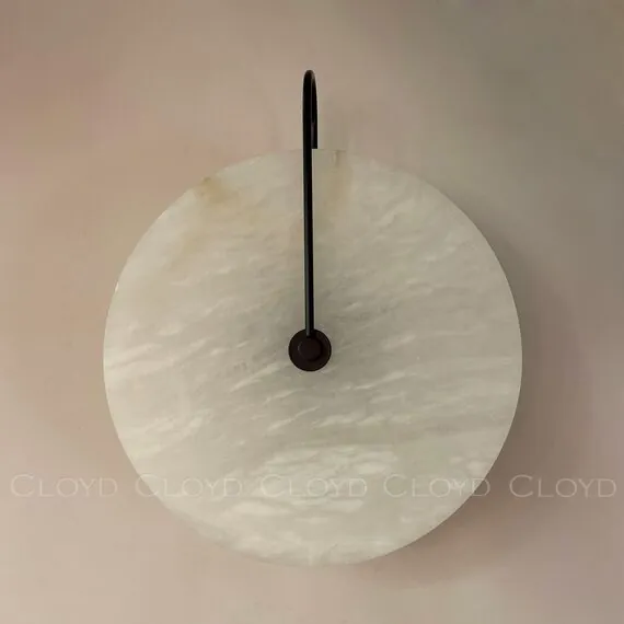 Cloyd 20334 Бра AXIOM - B W1 диаметр - 30 см, алебастр черный, изображение 2