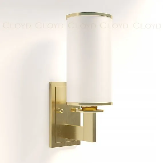 Cloyd 20171 Бра BARNET - A W1 высота - 32 см, классика латунь