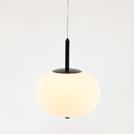 Cloyd 11362 Подвесной светильник AVOGADRO - B P1 диаметр - 25 см, черный опаловое стекло