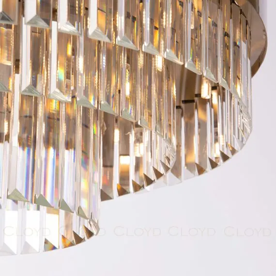 Cloyd 10699 Люстра BROTIGAN - A C32 диаметр - 60 см, латунь, изображение 5