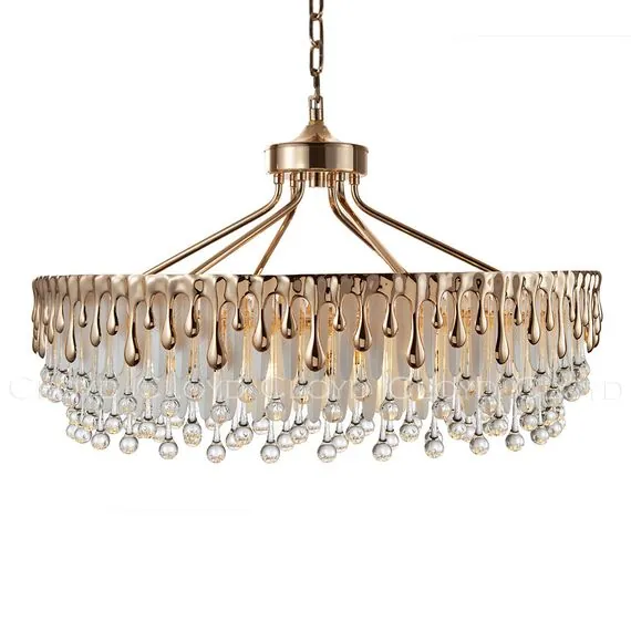 Cloyd 11269 Люстра CAPULETTI C12 диаметр - 80 см, золото, изображение 3