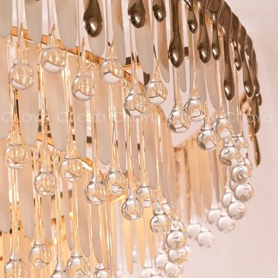 Cloyd 11286 Люстра CAPULETTI C22 диаметр - 95 см, золото, изображение 5