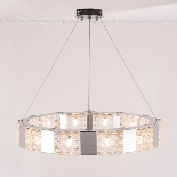 Cloyd 10411 Люстра CORUND - A C12 диаметр - 70 см, хром, изображение 2