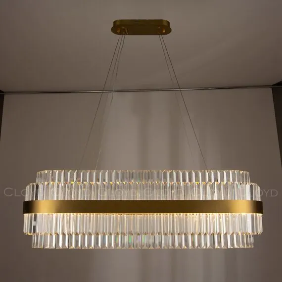 Cloyd 10772 Люстра BROTIGAN - C C1 ширина - 100 см, латунь, изображение 3