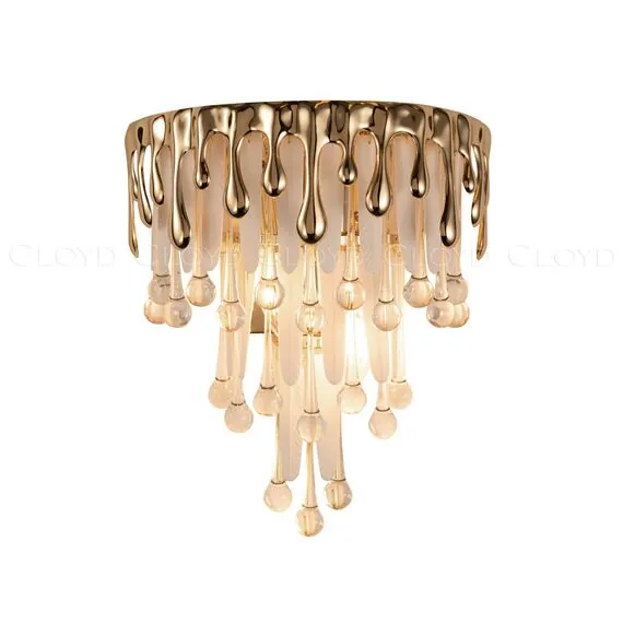 Cloyd 20335 Бра CAPULETTI W2 высота - 32 см, золото