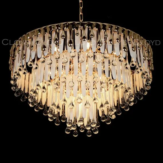 Cloyd 11284 Люстра CAPULETTI C13 диаметр - 63 см, золото, изображение 5