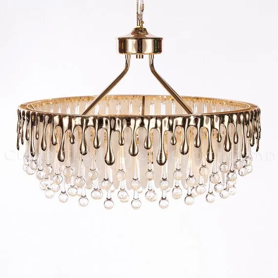 Cloyd 11207 Люстра CAPULETTI C8 диаметр - 60 см, золото