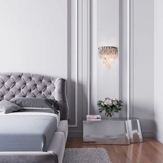 Cloyd 20353 Бра CAPULETTI W2 высота - 32 см, хром, изображение 2