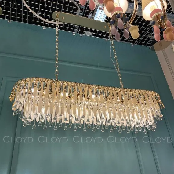 Cloyd 11256 Люстра CAPULETTI C14 ширина - 103 см, золото, изображение 2