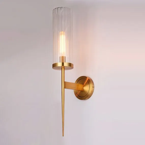 Cloyd 20108 Бра ENEY W1 высота - 75 см, латунь темная, изображение 2