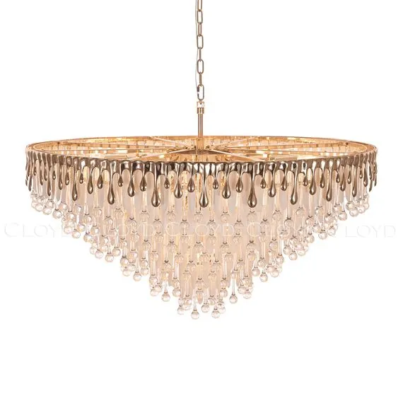 Cloyd 11286 Люстра CAPULETTI C22 диаметр - 95 см, золото, изображение 7