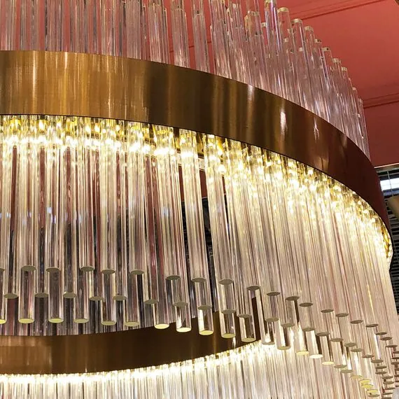 Cloyd 10334 Люстра CADANCE - A C1 диаметр - 65 см, латунь, изображение 2