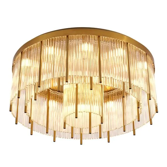 Cloyd 10637 Потолочный светильник CARTEL - A FM19 диаметр - 80 см, латунь