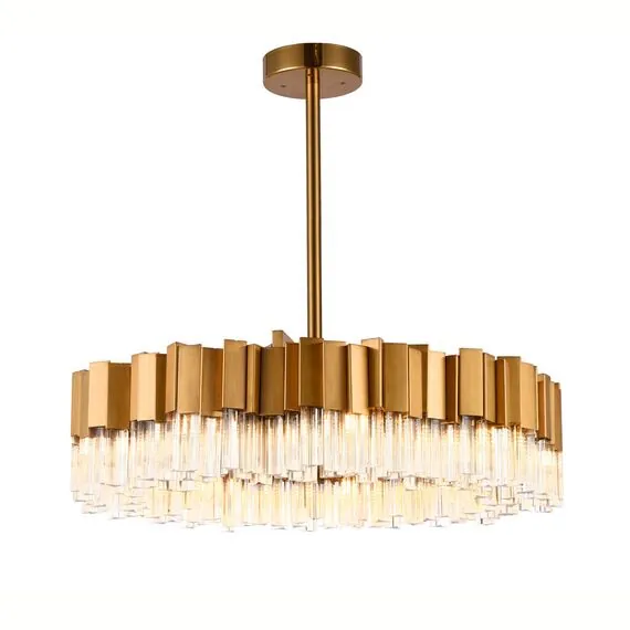 Cloyd 10256 Люстра CANTATA C9 диаметр - 60 см, латунь