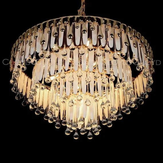 Cloyd 11284 Люстра CAPULETTI C13 диаметр - 63 см, золото, изображение 7