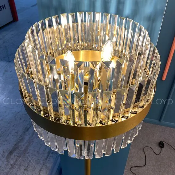 Cloyd 40020 Торшер BROTIGAN - C F4 высота - 165 см, латунь, изображение 3