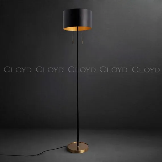 Cloyd 40047 Торшер DARKON F2 высота - 154 см, латунь, изображение 2