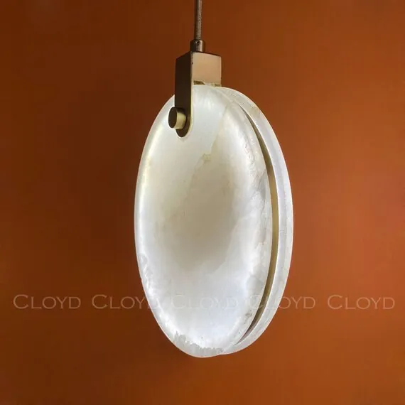 Cloyd 11164 Подвесной светильник BOSFOR - A P1 диаметр - 25 см, алебастр латунь, изображение 3