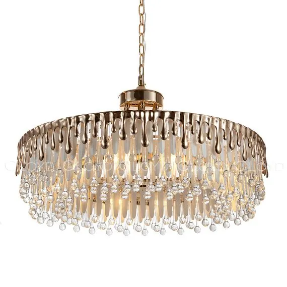 Cloyd 11269 Люстра CAPULETTI C12 диаметр - 80 см, золото