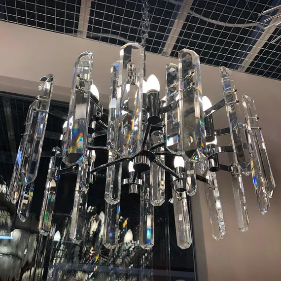 Cloyd 10274 Люстра ESTRADA C12 диаметр - 65 см, хром, изображение 2