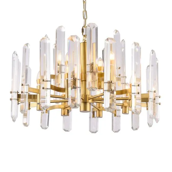 Cloyd 10575 Люстра ESTRADA C12 диаметр - 65 см, латунь