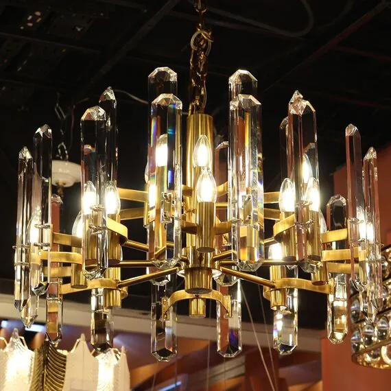 Cloyd 10273 Люстра ESTRADA C12 диаметр - 65 см, латунь темная, изображение 3