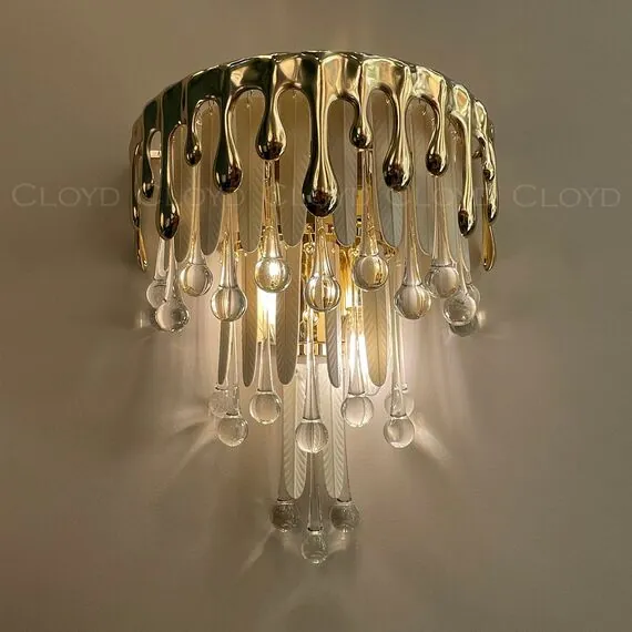 Cloyd 20335 Бра CAPULETTI W2 высота - 32 см, золото, изображение 4