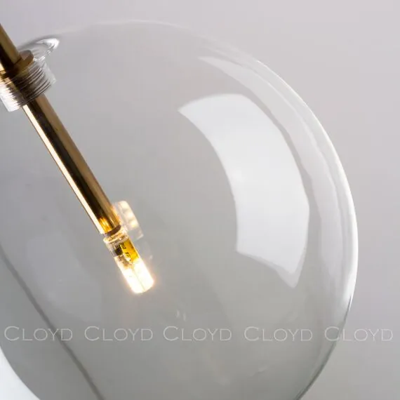Cloyd 11153 Подвесной светильник CARAMBOL P1 диаметр - 25 см, латунь, изображение 4