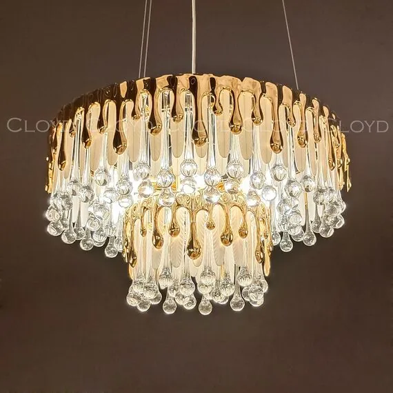 Cloyd 11205 Люстра CAPULETTI C12 диаметр - 60 см, золото, изображение 5