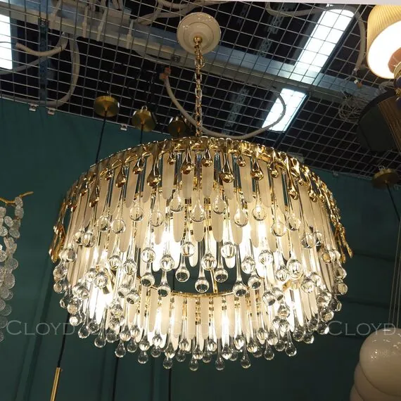 Cloyd 11207 Люстра CAPULETTI C8 диаметр - 60 см, золото, изображение 5