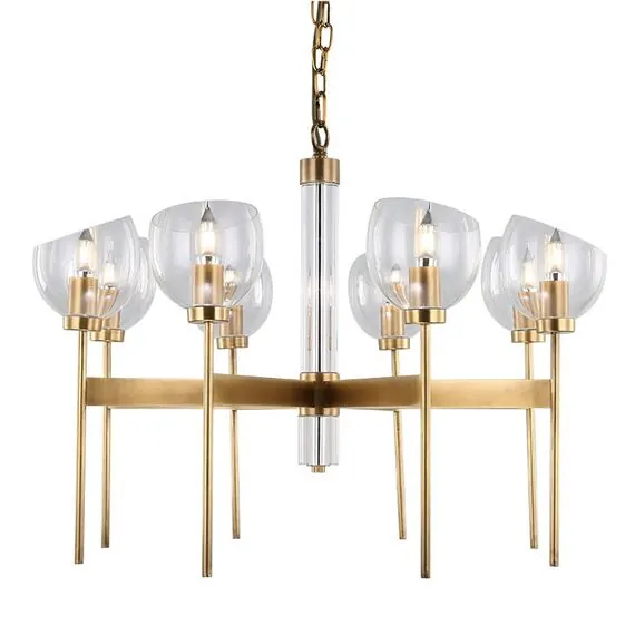 Cloyd 10380 Люстра CASSADY - B C8 диаметр - 87 см, латунь