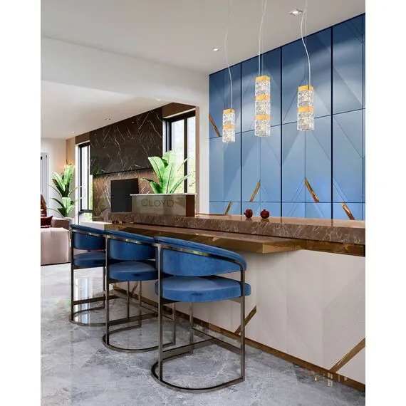 Cloyd 10683 Подвесной светильник CORUND - A P3 высота - 45 см, латунь, изображение 2