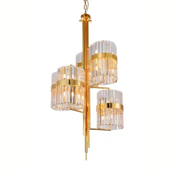 Cloyd 10277 Люстра BROTIGAN - A C20 высота - 120 см, золото