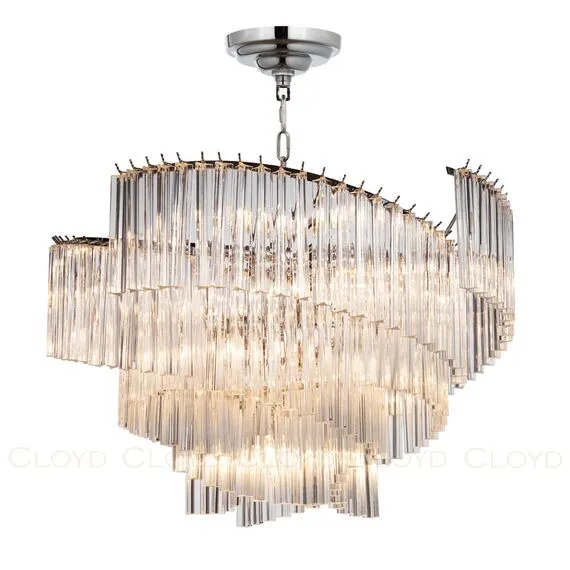 Cloyd 10572 Люстра EVOLUTE - A C18 диаметр - 80 см, хром