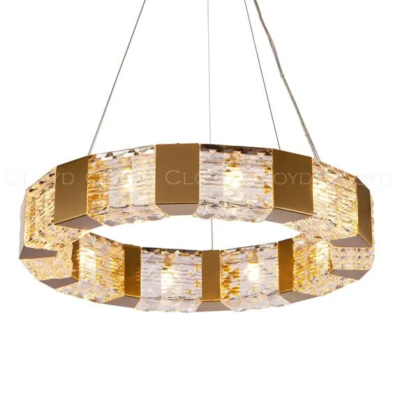 Cloyd 10953 Люстра CORUND - A C10 диаметр - 60 см, латунь, изображение 2