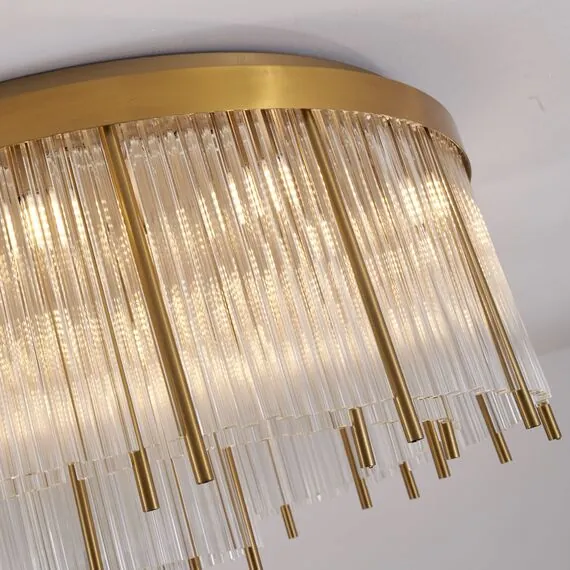 Cloyd 10637 Потолочный светильник CARTEL - A FM19 диаметр - 80 см, латунь, изображение 2