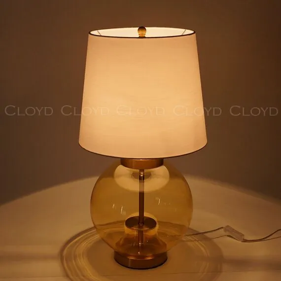 Cloyd 30123 Настольная лампа ENEIDA T1 высота - 63 см, латунь, изображение 5