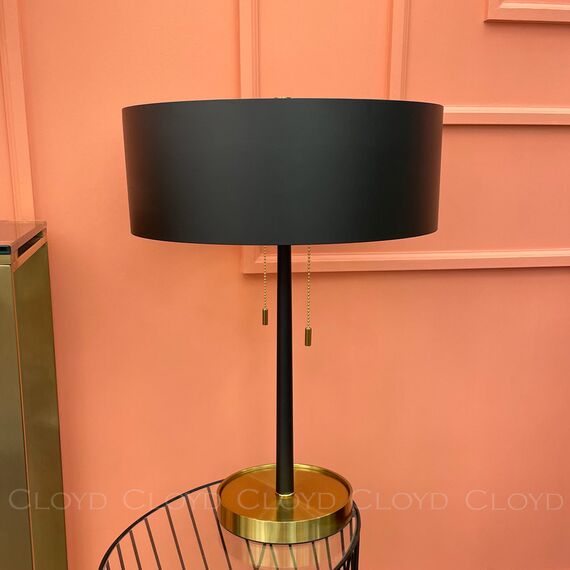 Cloyd 30100 Настольная лампа DARKON T2 высота - 53 см, латунь, изображение 3