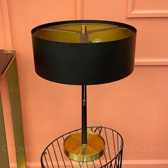 Cloyd 30100 Настольная лампа DARKON T2 высота - 53 см, латунь, изображение 4